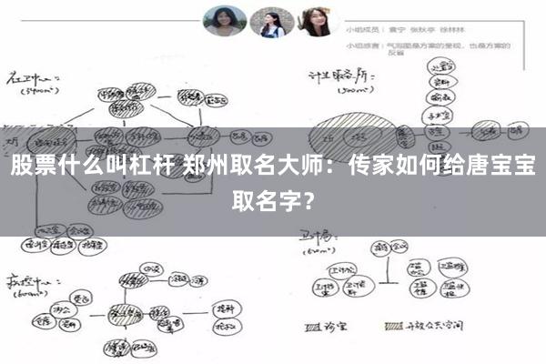 股票什么叫杠杆 郑州取名大师：传家如何给唐宝宝取名字？