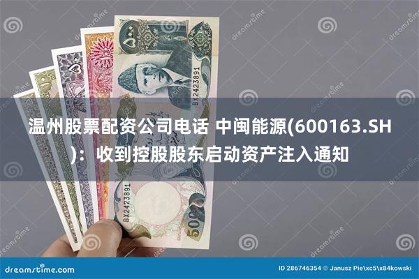 温州股票配资公司电话 中闽能源(600163.SH)：收到控股股东启动资产注入通知